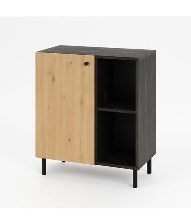 Komoda 2 segmenty z szufladami i drzwiami