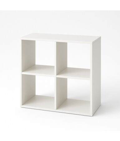 Regał z przegrodami i półkami: 4 x 5