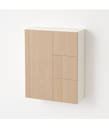 Komoda 2 segmenty z szufladami i drzwiami