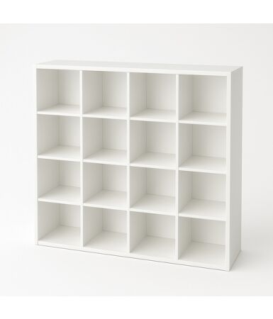 Regał z przegrodami i półkami: 4 x 5